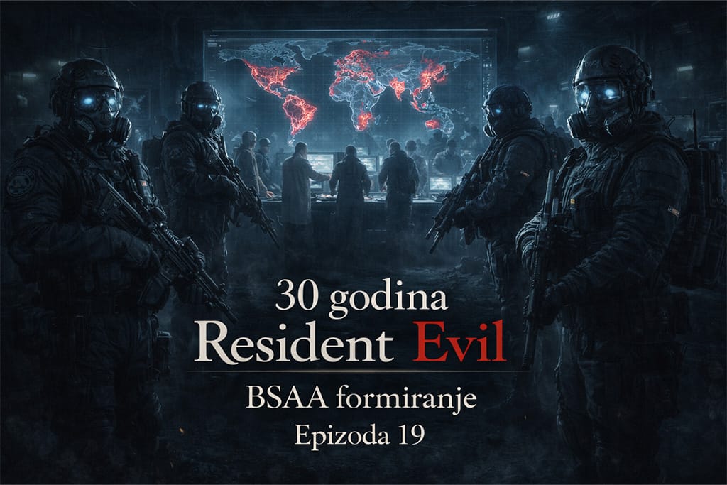 Nuklearni kraj incidenta u Raccoon Cityju koji pokreće globalni odgovor protiv bioterorizma - Resident Evil timeline BSAA formiranje