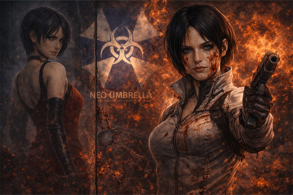 Resident Evil timeline Carla Radames i njen identitet prikaz kroz dvostruki identitet i povezanost sa Neo Umbrella organizacijom u Resident Evil timeline svetu