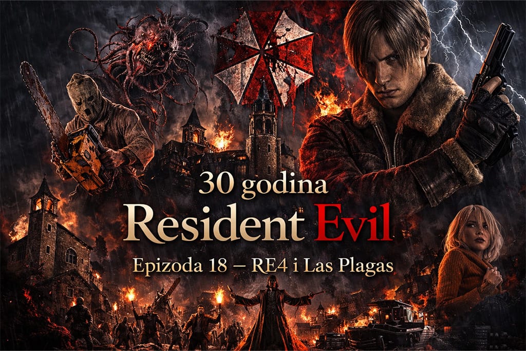 Resident Evil timeline prikaz istorije bioloških katastrofa od Umbrella korporacije do Las Plagas događaja u serijalu Resident Evil timeline