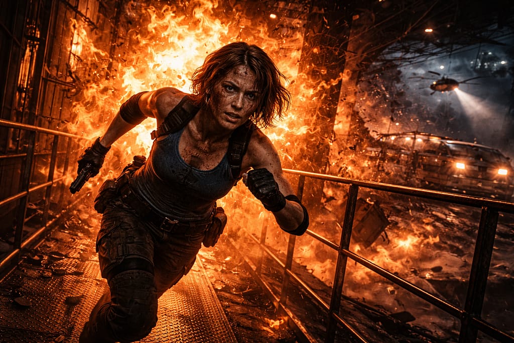 Jillin konačni beg iz Raccoon Cityja tokom Resident Evil timeline događaja