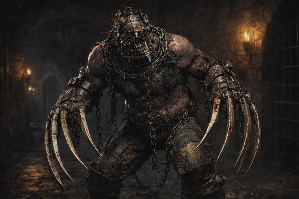 Resident Evil timeline RE4 i Las Plagas - Garrador mutacija pod kontrolom Las Plagas parazita u tamnici Salazarovog zamka tokom događaja iz Resident Evil 4
