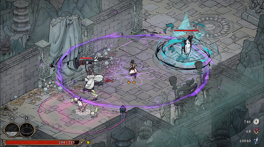 Realm of ink borba