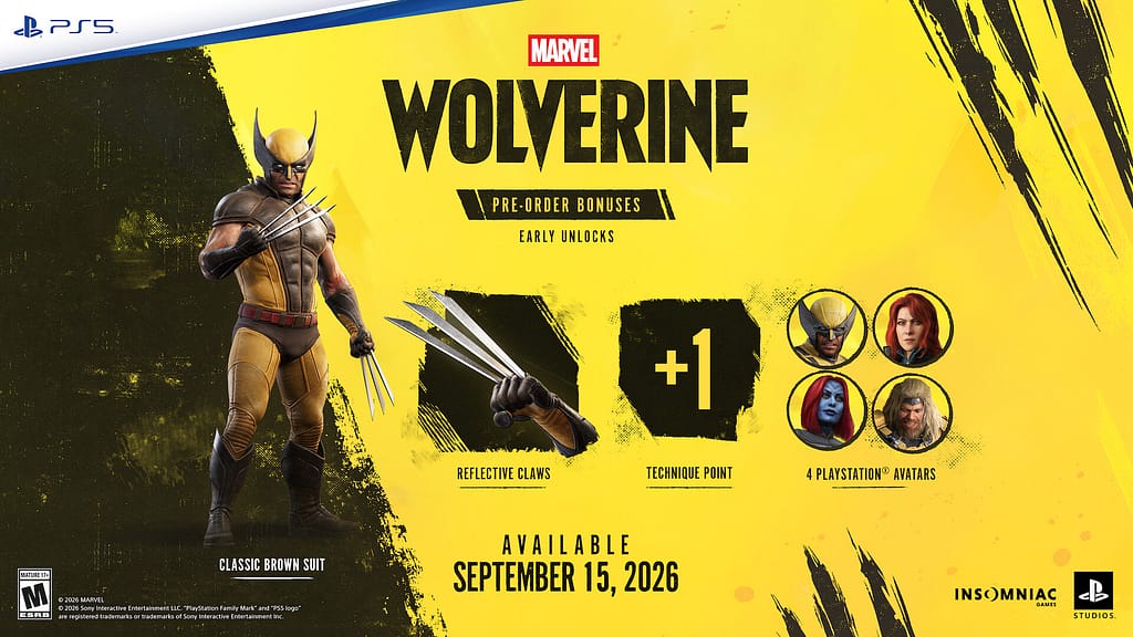 Marvel’s Wolverine preorder